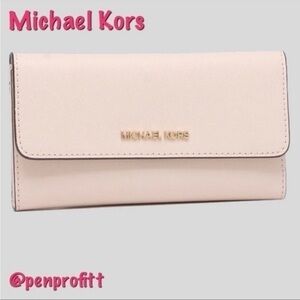 Michael Kors Pink Wallet